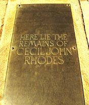 Cecil John Rhodes grave