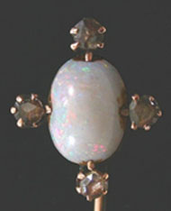 opal gem cut cabochon Roland Scal