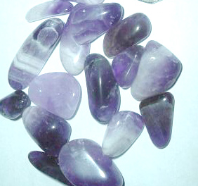 tumbling tumbled gemstones quartz amethyst Roland Scal