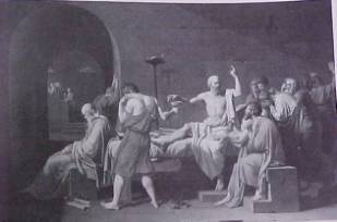Death of Socrates by Jean Louis David   