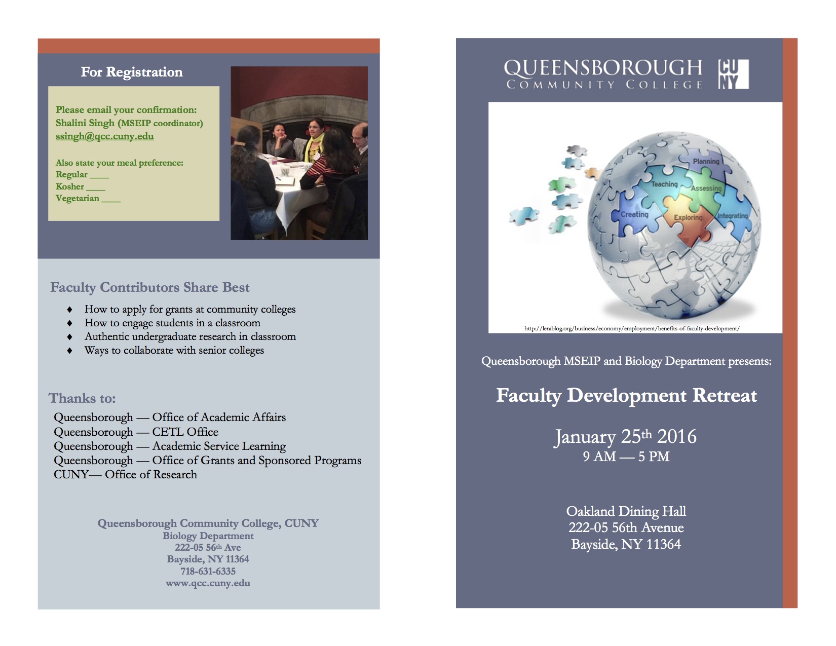 Faculty Development Retreat on January 25, 2016 photo