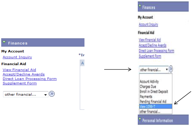 viewing your 1098t tax form in cunyfirst 1080 t form