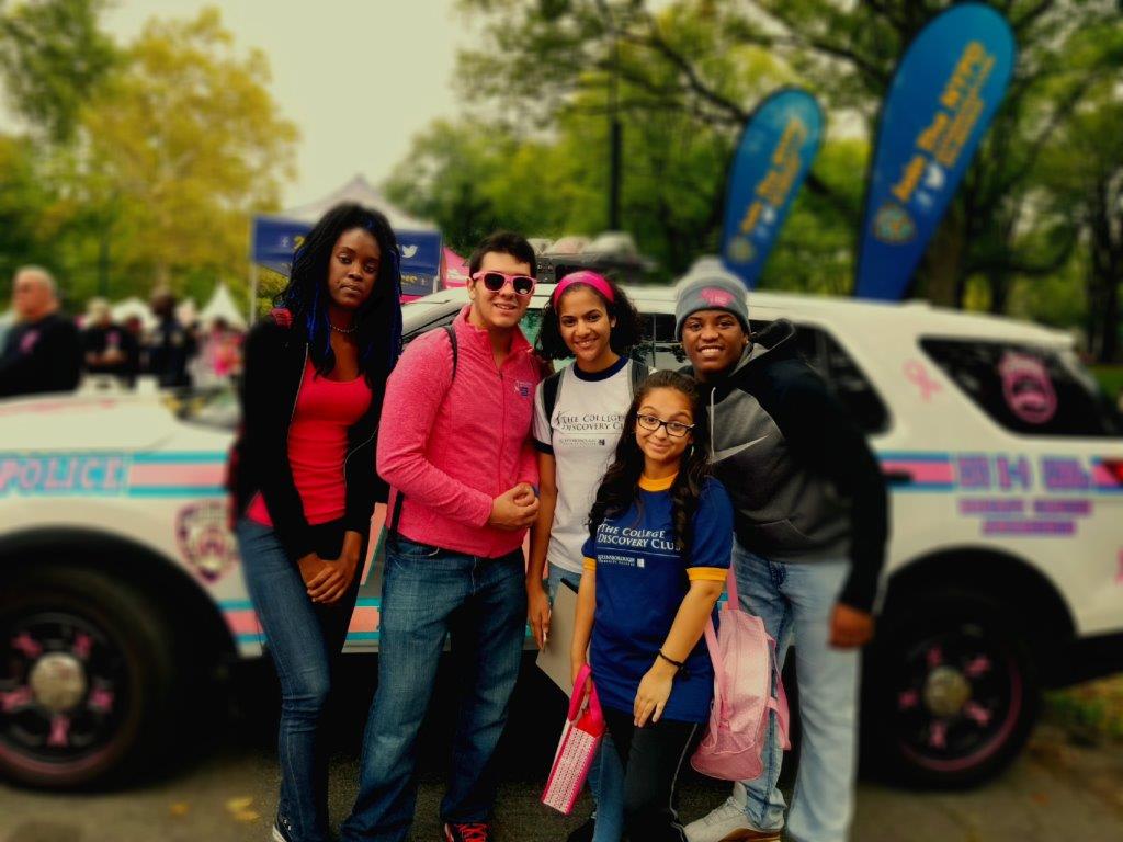 College Discovery Club - Breast cancer walk