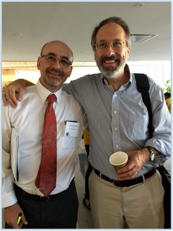 Dr. Avrom Caplan and Dr. Charles Vorosmarty