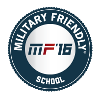 2016 Military Friendly School Logo.