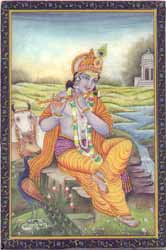 Lord Krishna of the Hindus