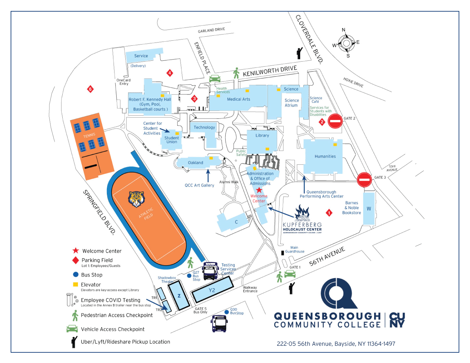 Map of the Campus