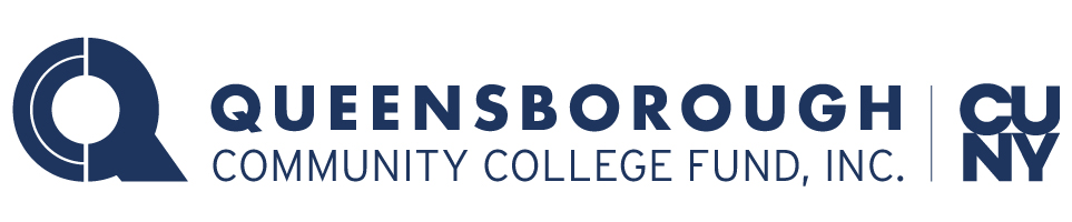The Queensborough Community College Fund, Inc. logo in blue