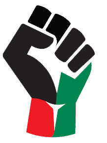 Black Faculty and Staff Association fist logo