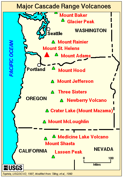 Coast Range Volcanoes are subduction related