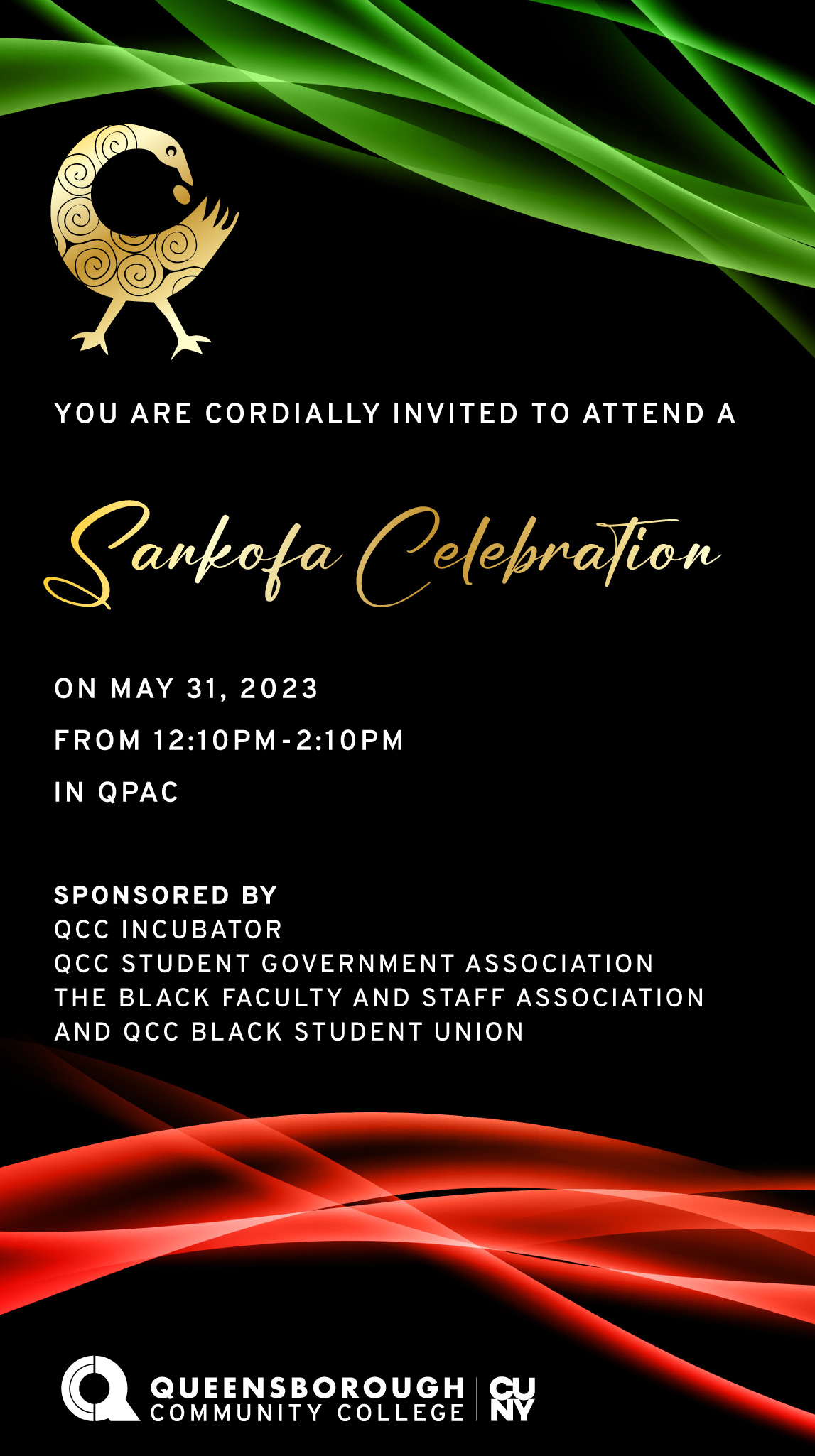 Sankofa invitation