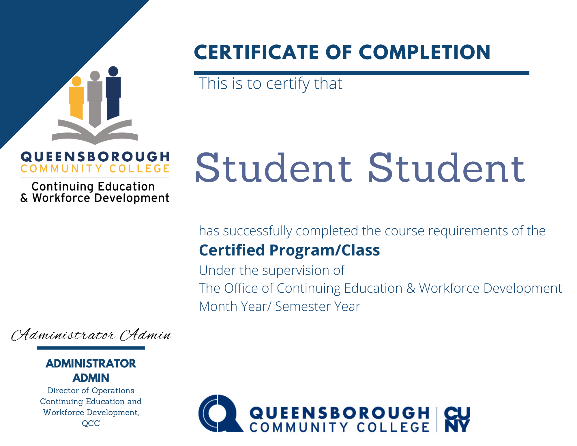 Depicition of a credential earned for completing this course
