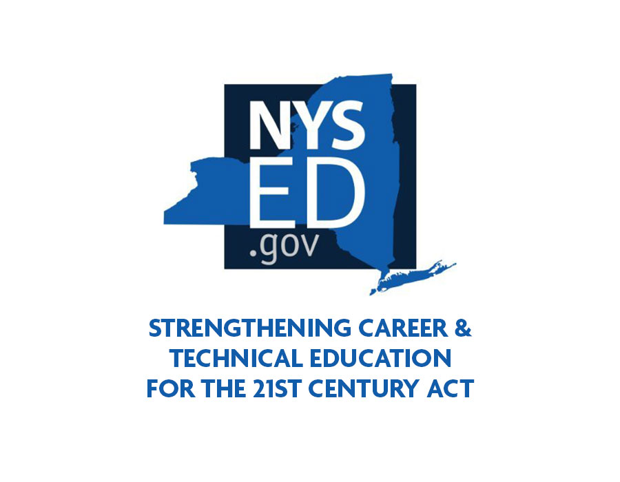NYS ED.gov Strengthening Career and Technical Education 21st Century Act logo