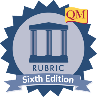 Applying the Quality Matters rubric