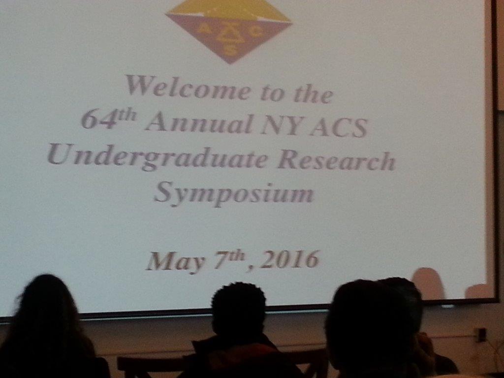 64th annual NY ACS Undergraduate Research Symposium