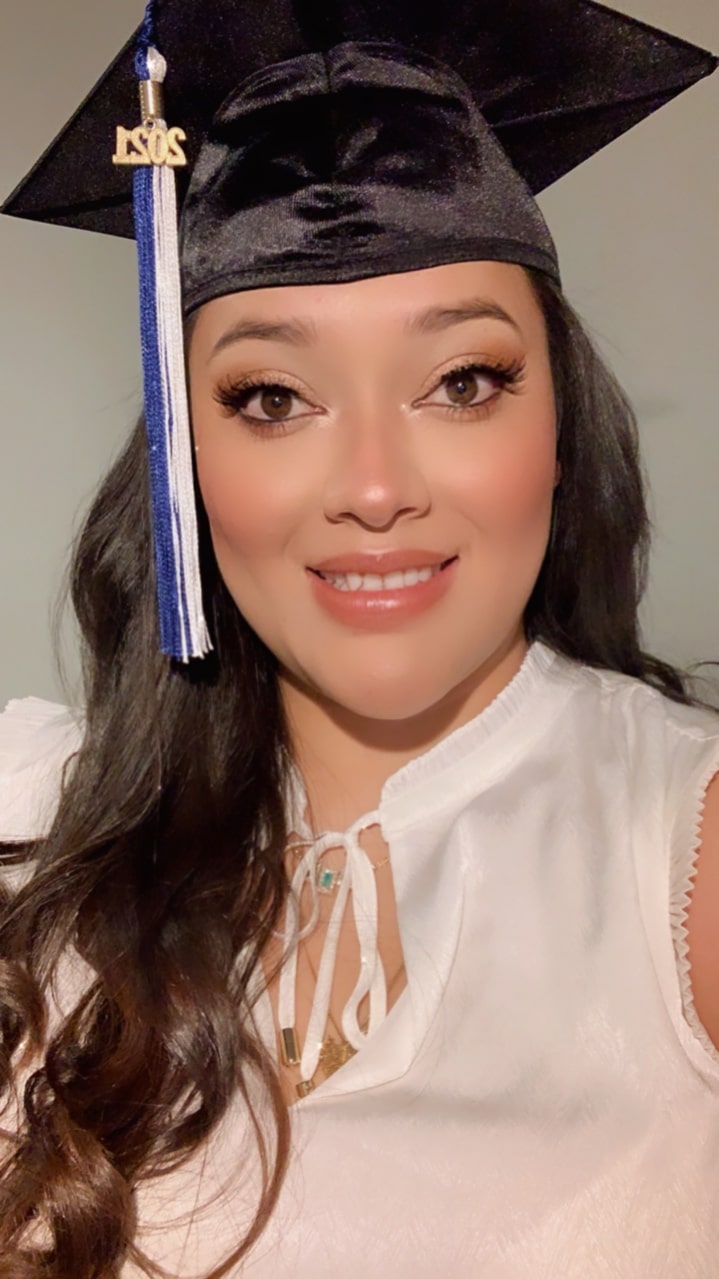 Image of Andrea E. Rivera Razo, QCC Commencement 2021