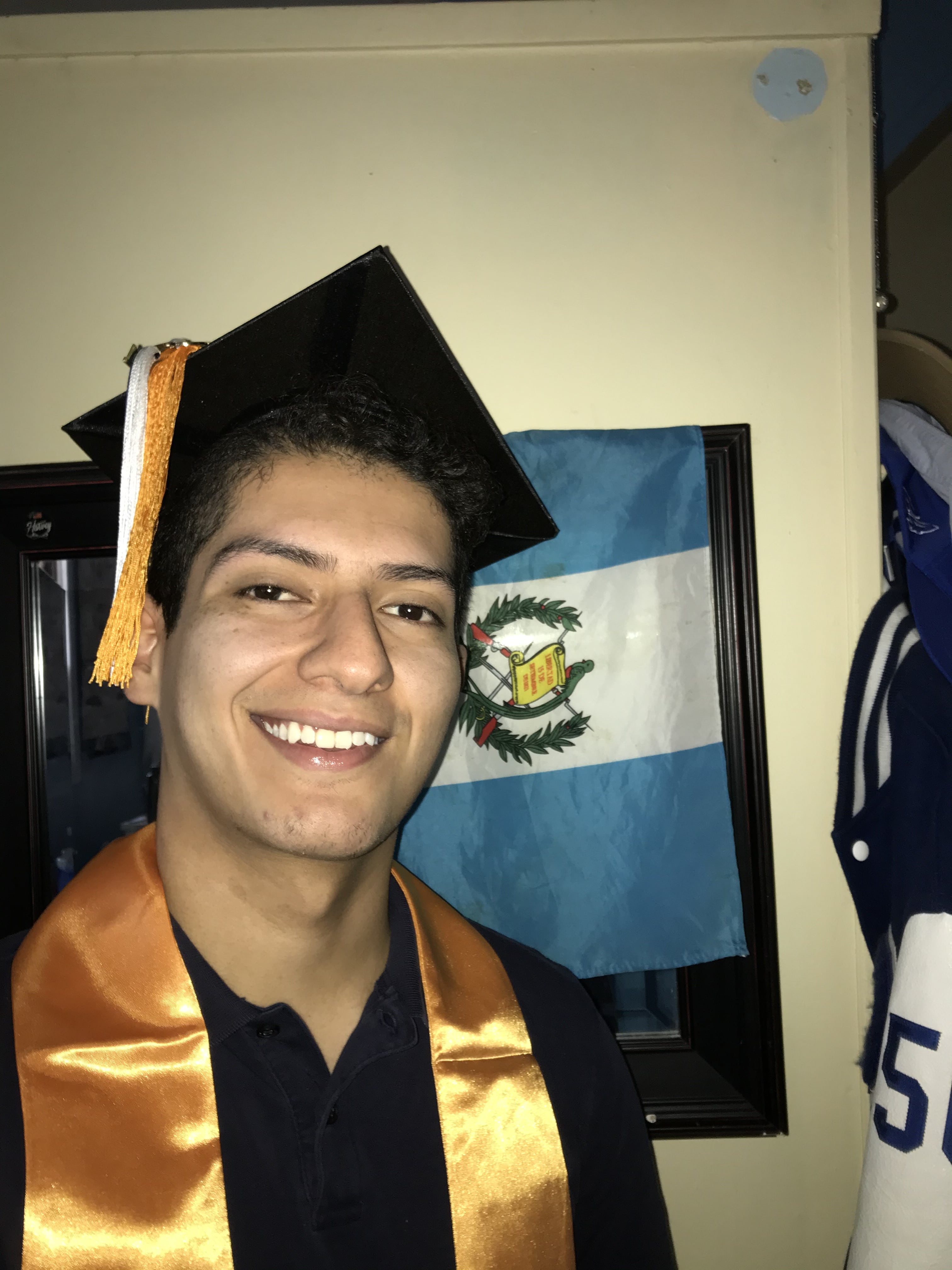 Image of Brian A. Escobar, QCC Commencement 2021