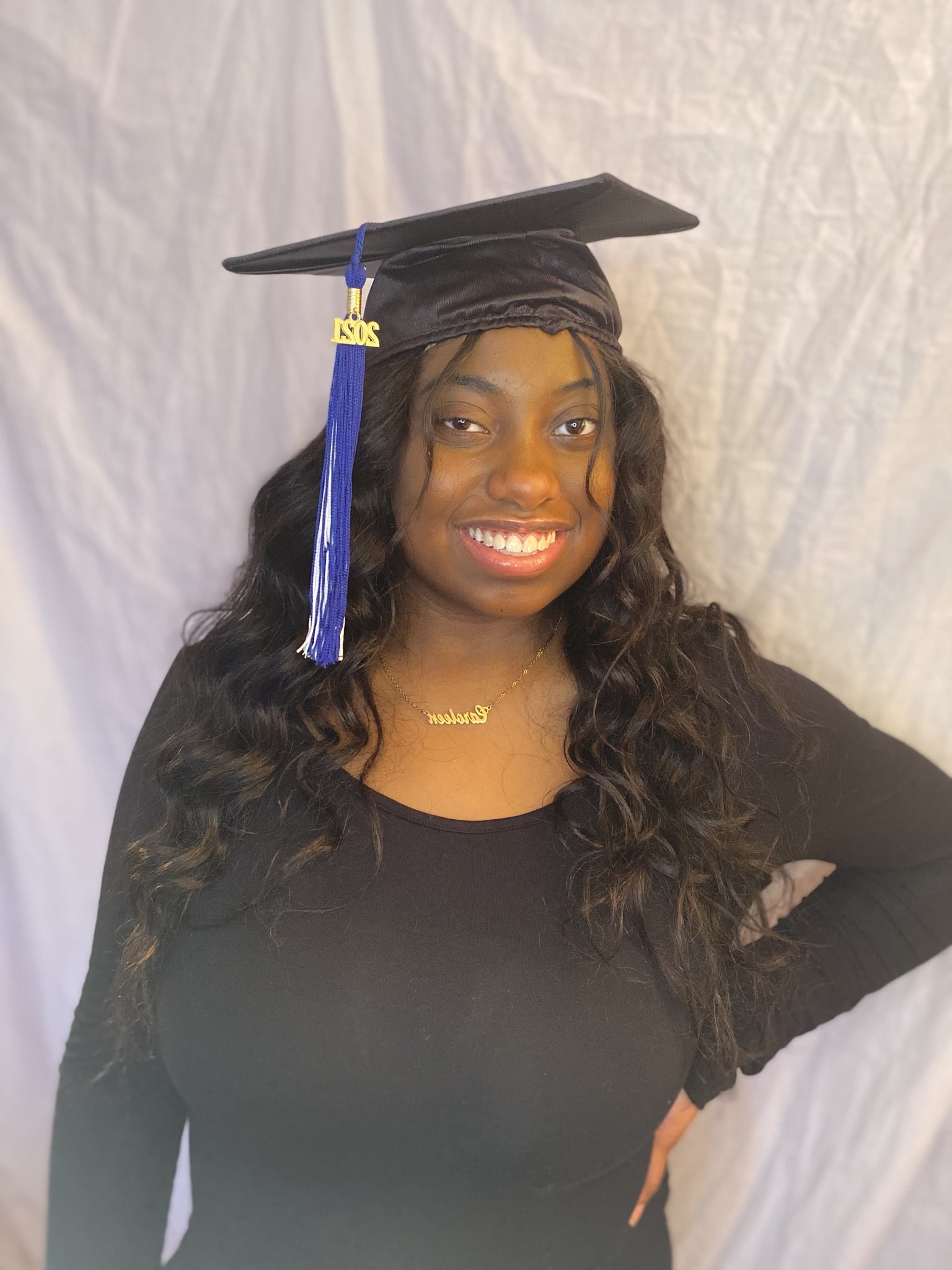 Image of Caroleen Francis, QCC Commencement 2021