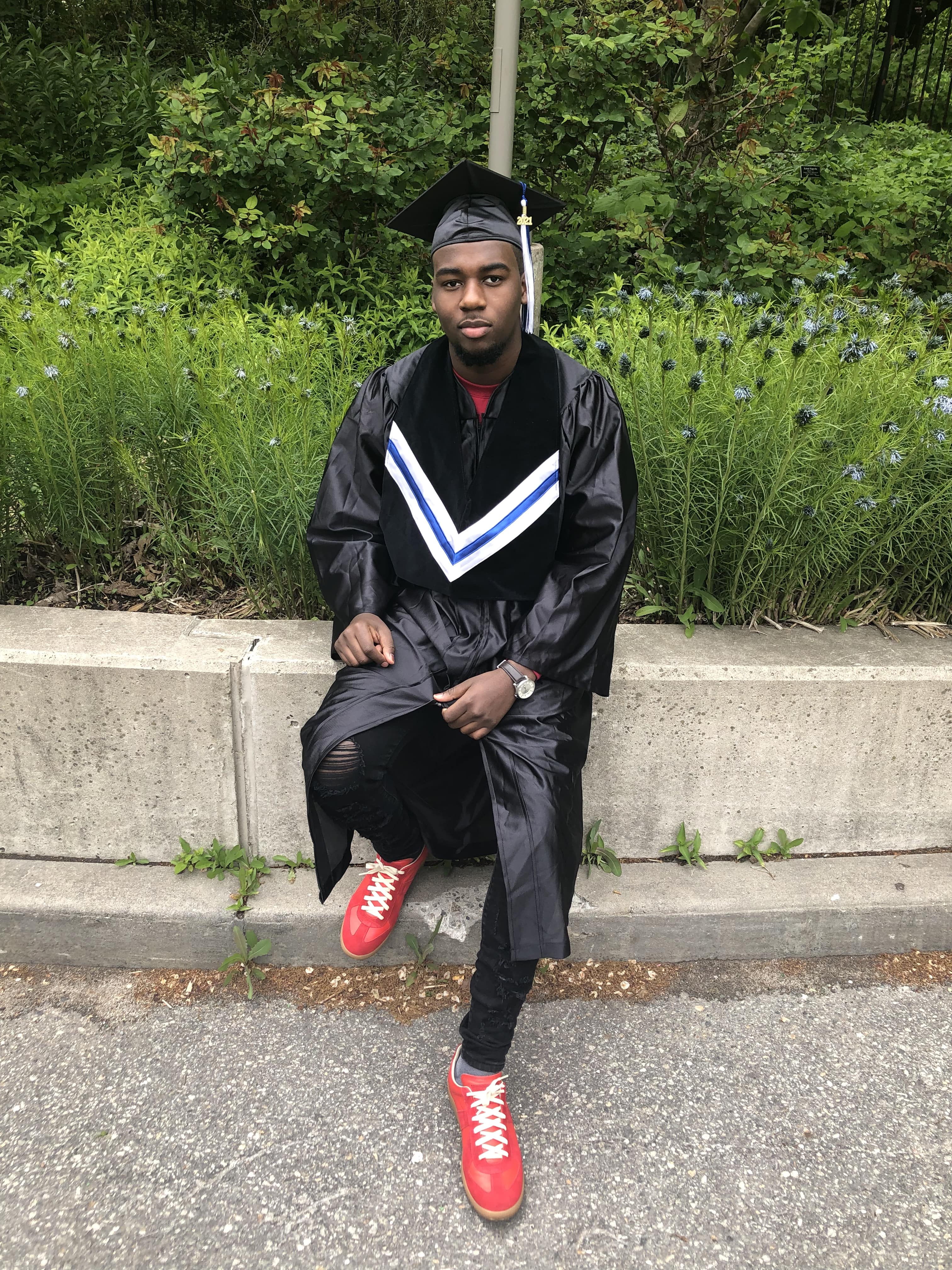 Image of Daryl Chery, QCC Commencement 2021
