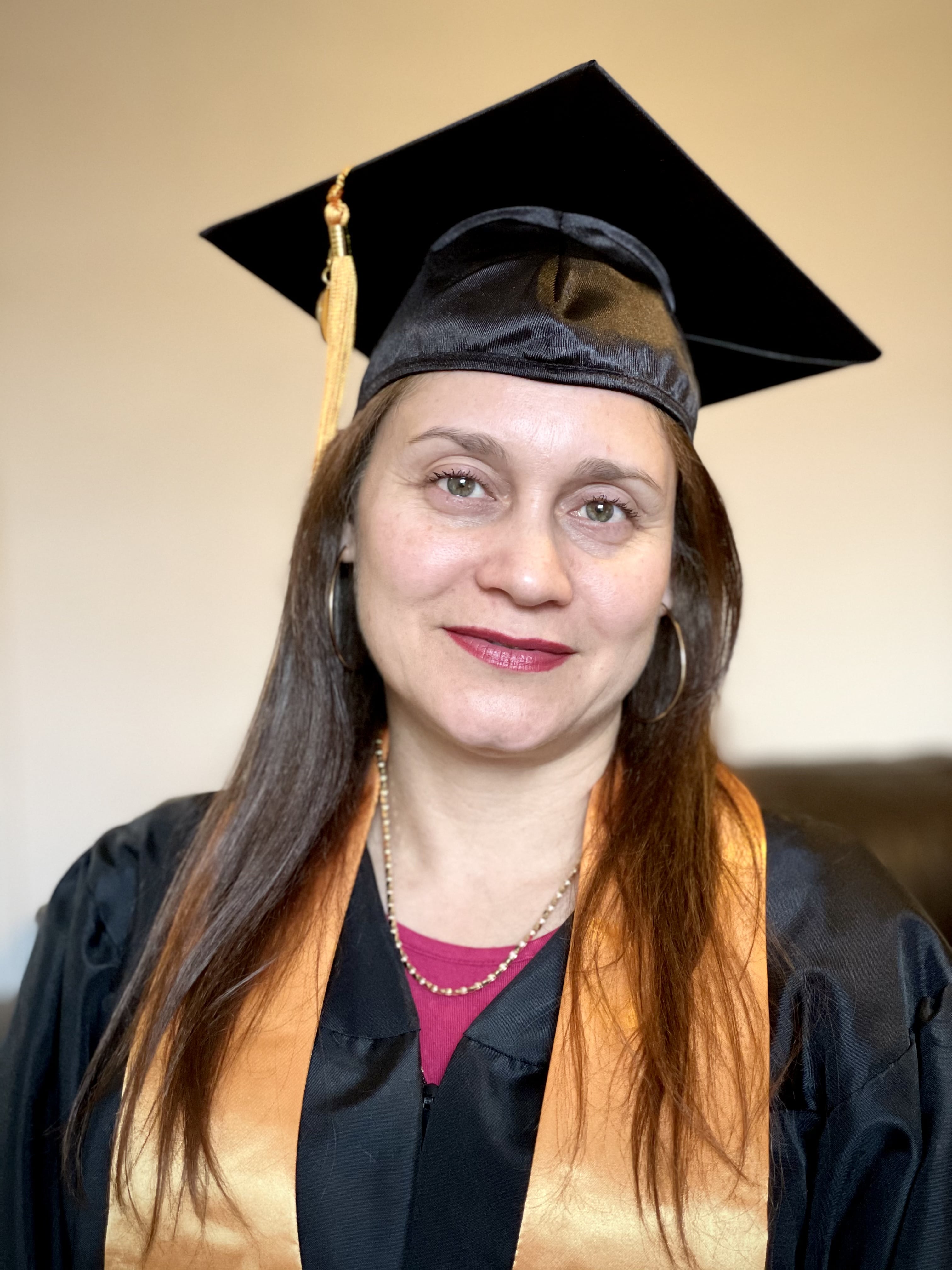 Image of Debbie Alvarez, QCC Commencement 2021