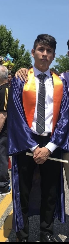 Image of Diego Ramirez, QCC Commencement 2021