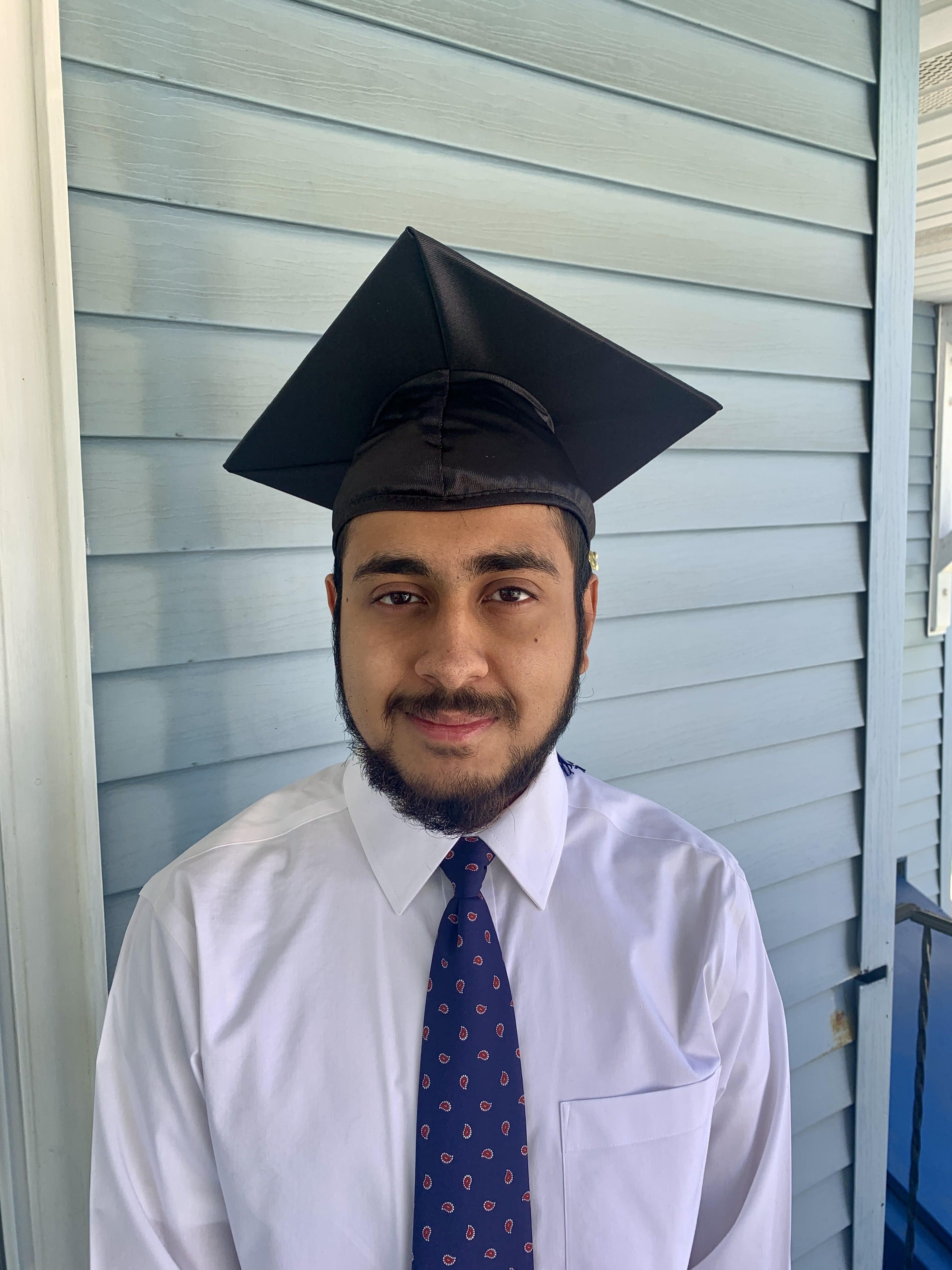 Image of Dylan Ramsaroop, QCC Commencement 2021