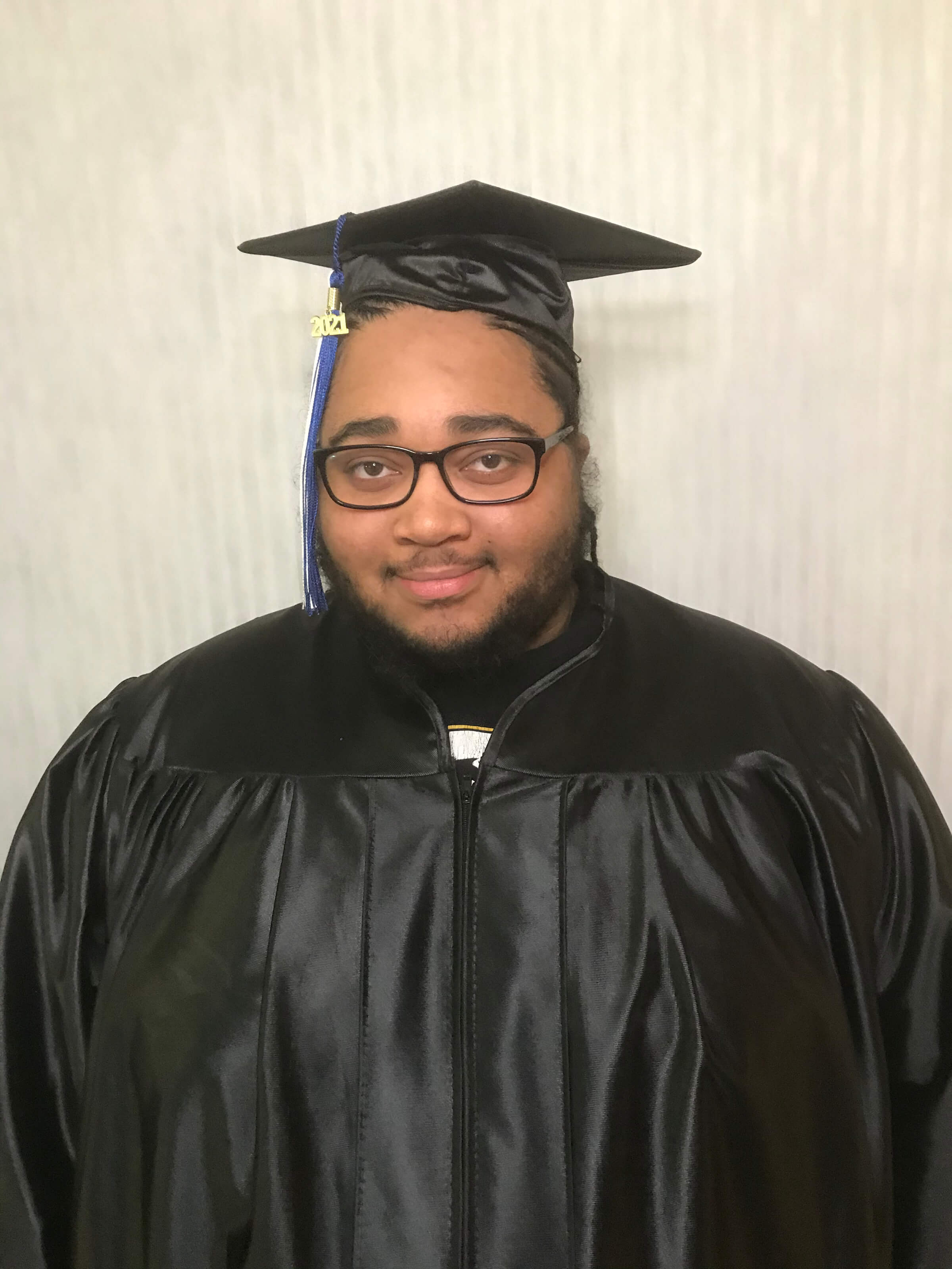  Image of Jasir Abdullah-Musa, QCC Commencement 2021