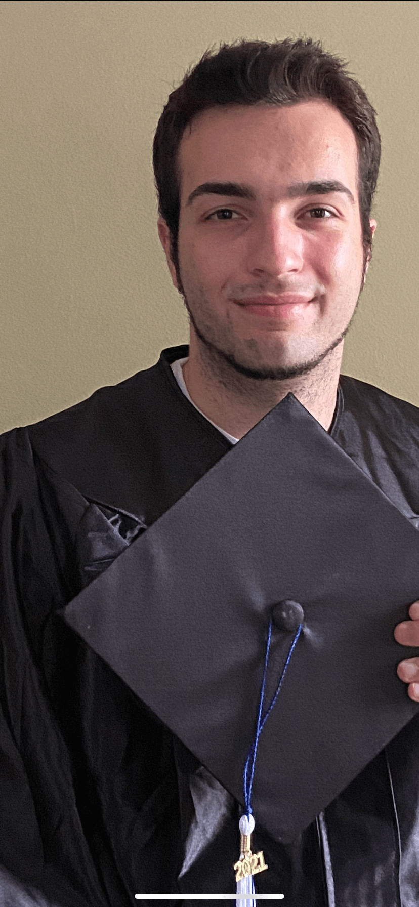 Image of Jesse Scali, QCC Commencement 2021