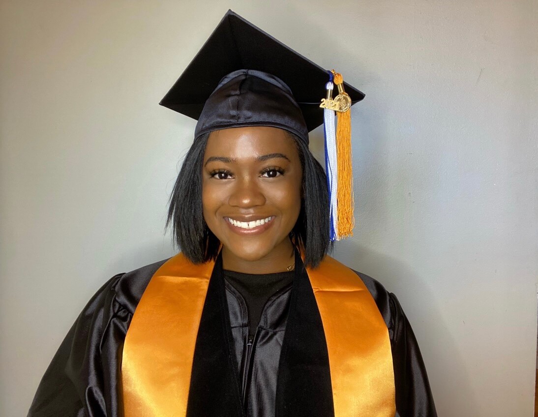  Image of Khayla L. Mcleod, QCC Commencement 2021