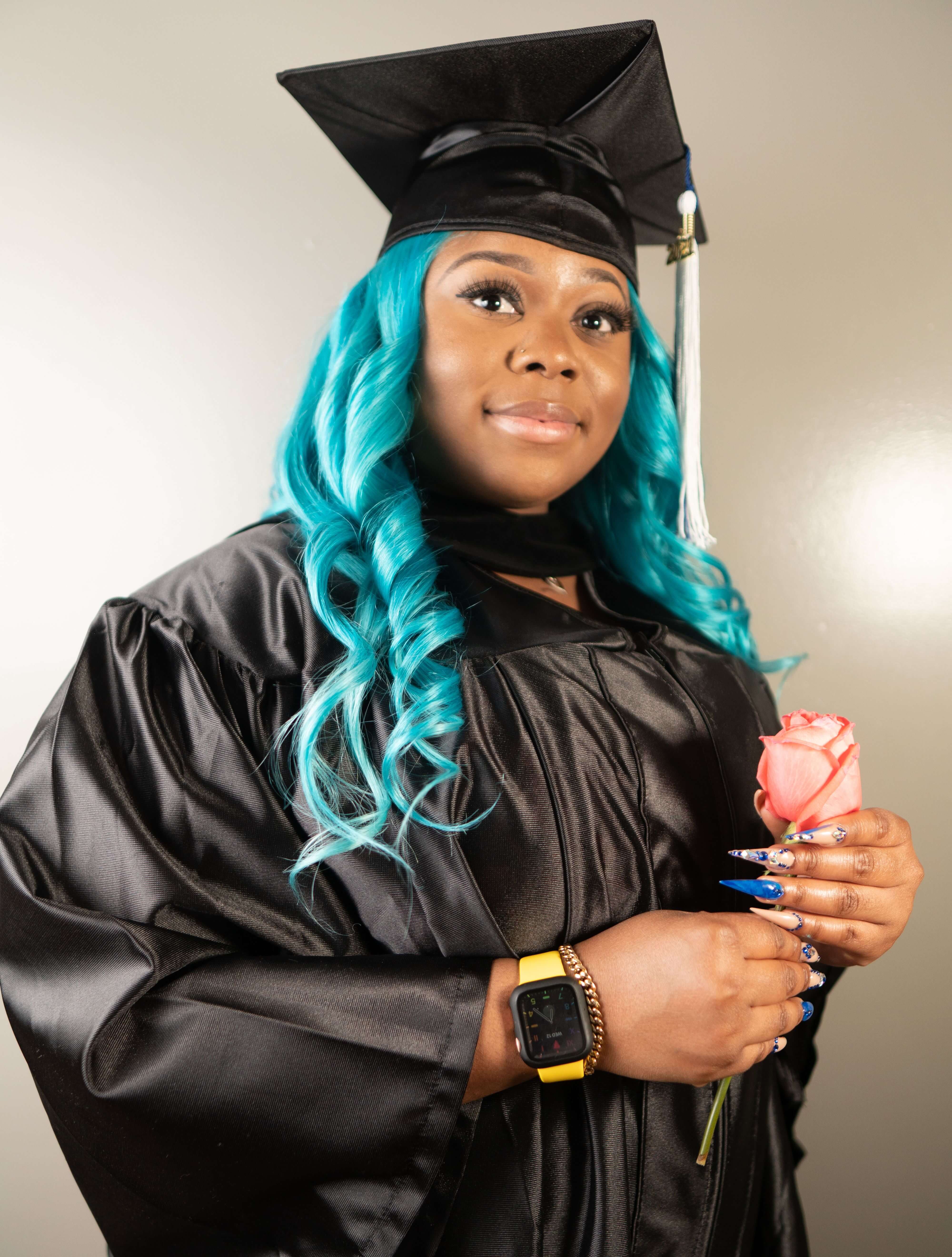 Image of Kiona Edwards, QCC Commencement 2021