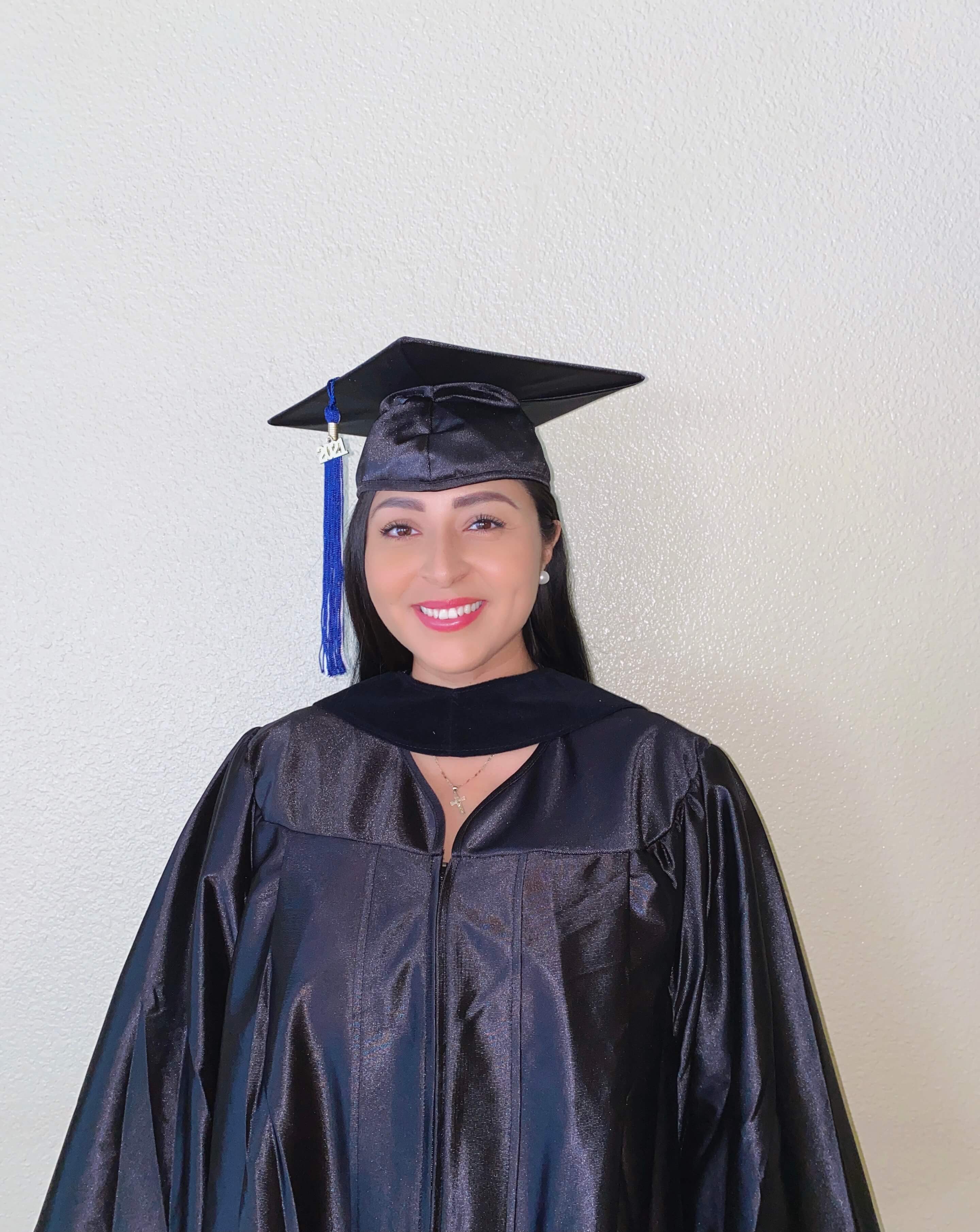  Image of Lady C. Sellan-Lopez, QCC Commencement 2021