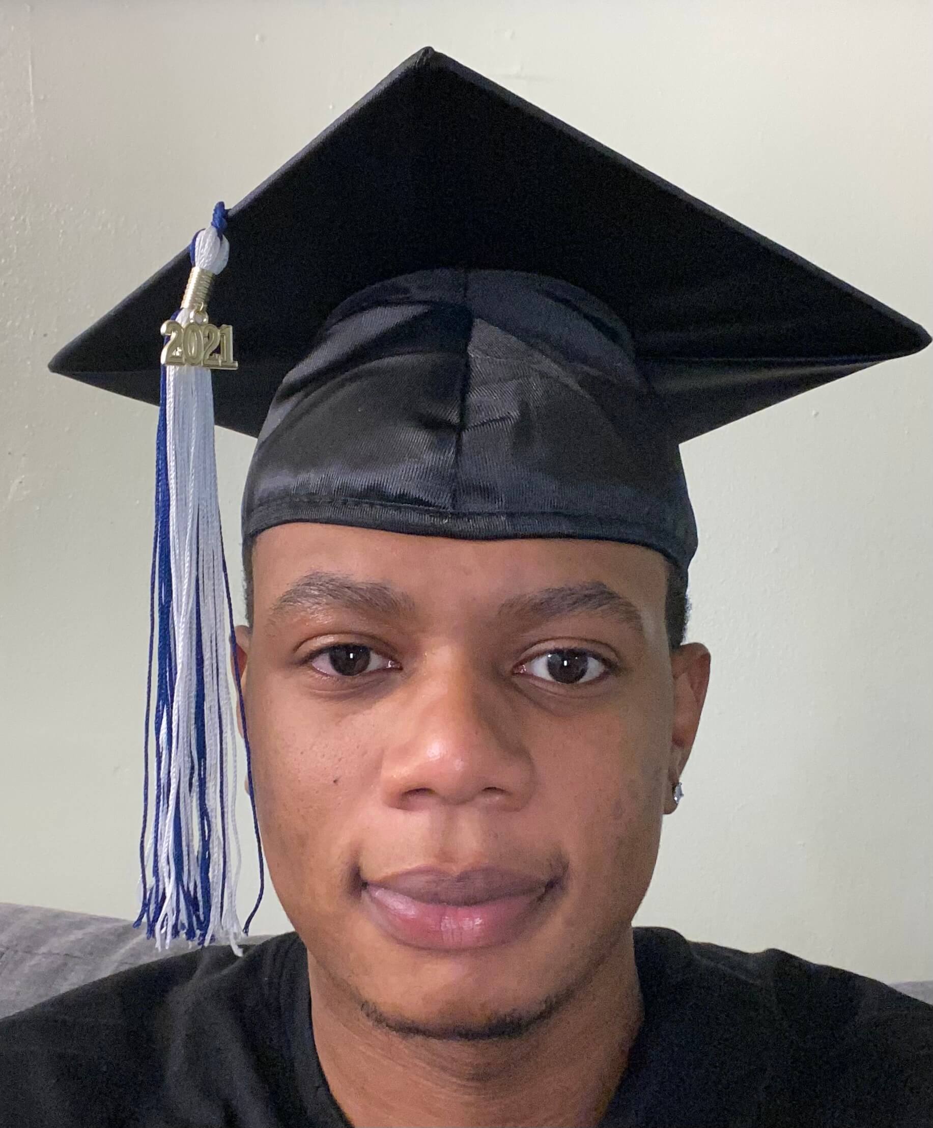 Image of Macauley Smith, QCC Commencement 2021