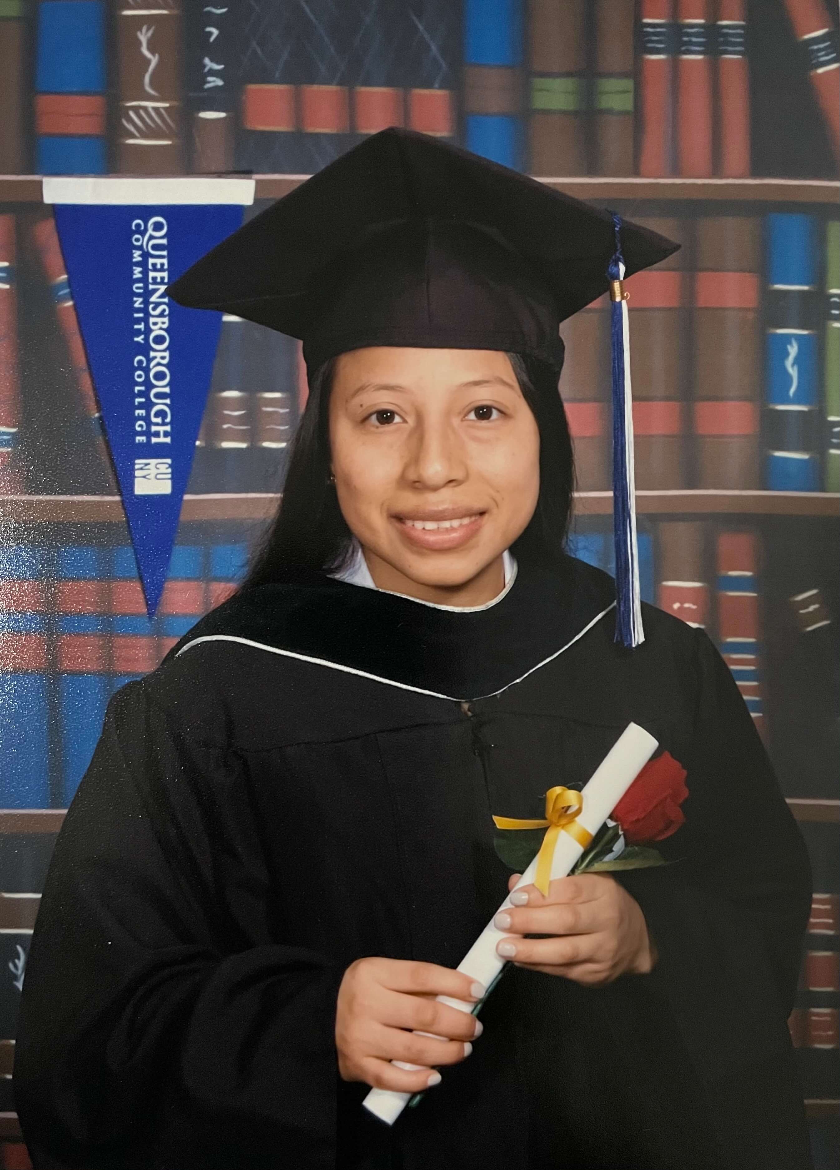 Image of Meilyn Tzunun, QCC Commencement 2021