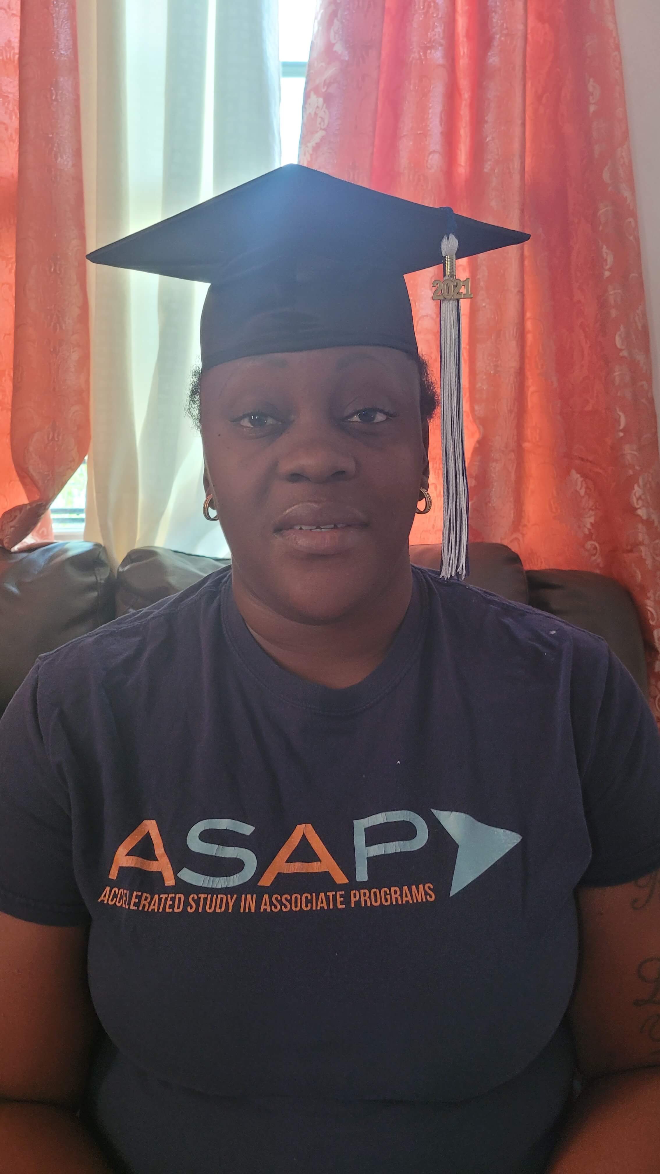 Image of Miriam S. Bartley, QCC Commencement 2021