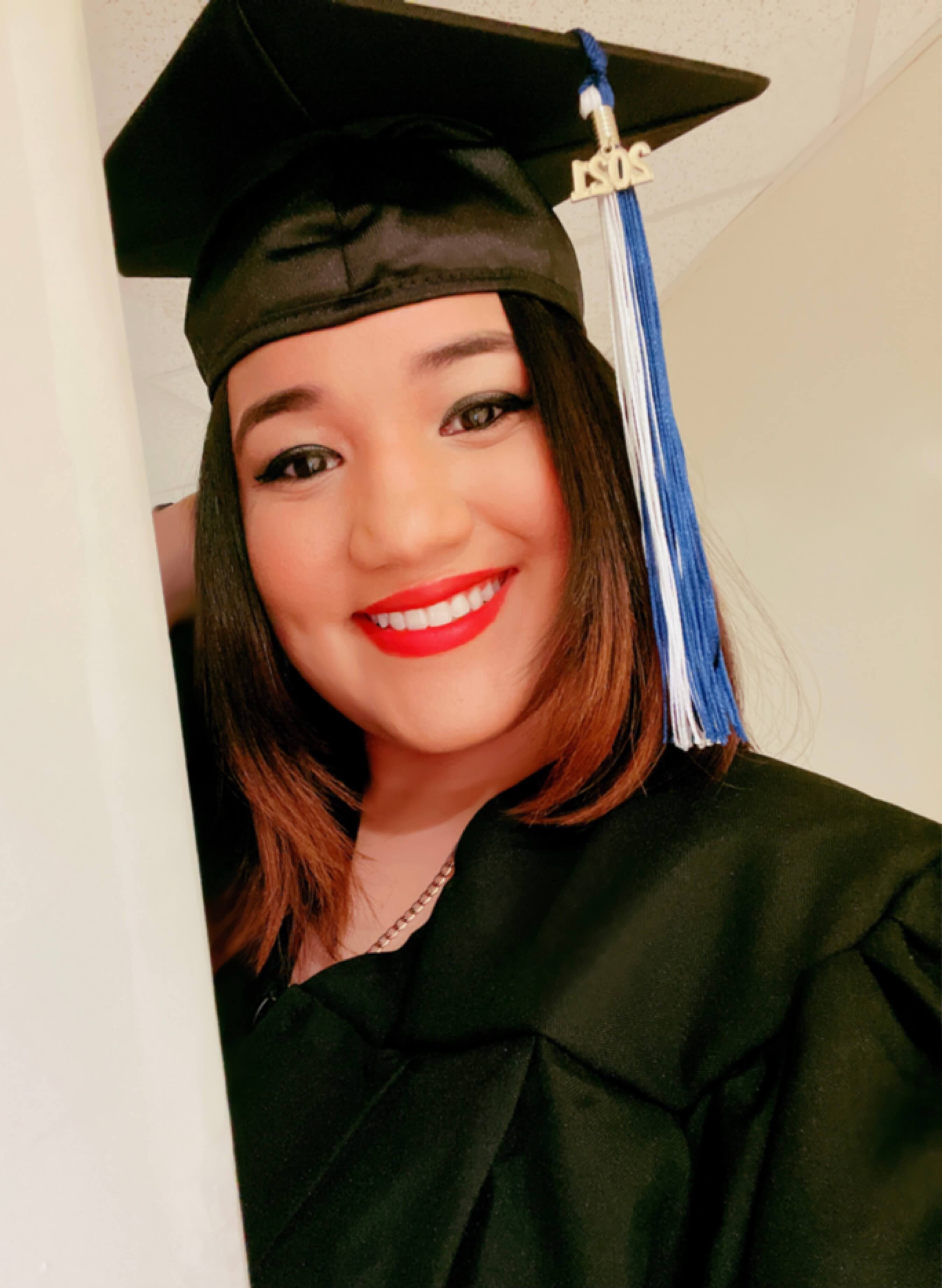 Image of Odalis I. Tejada, QCC Commencement 2021