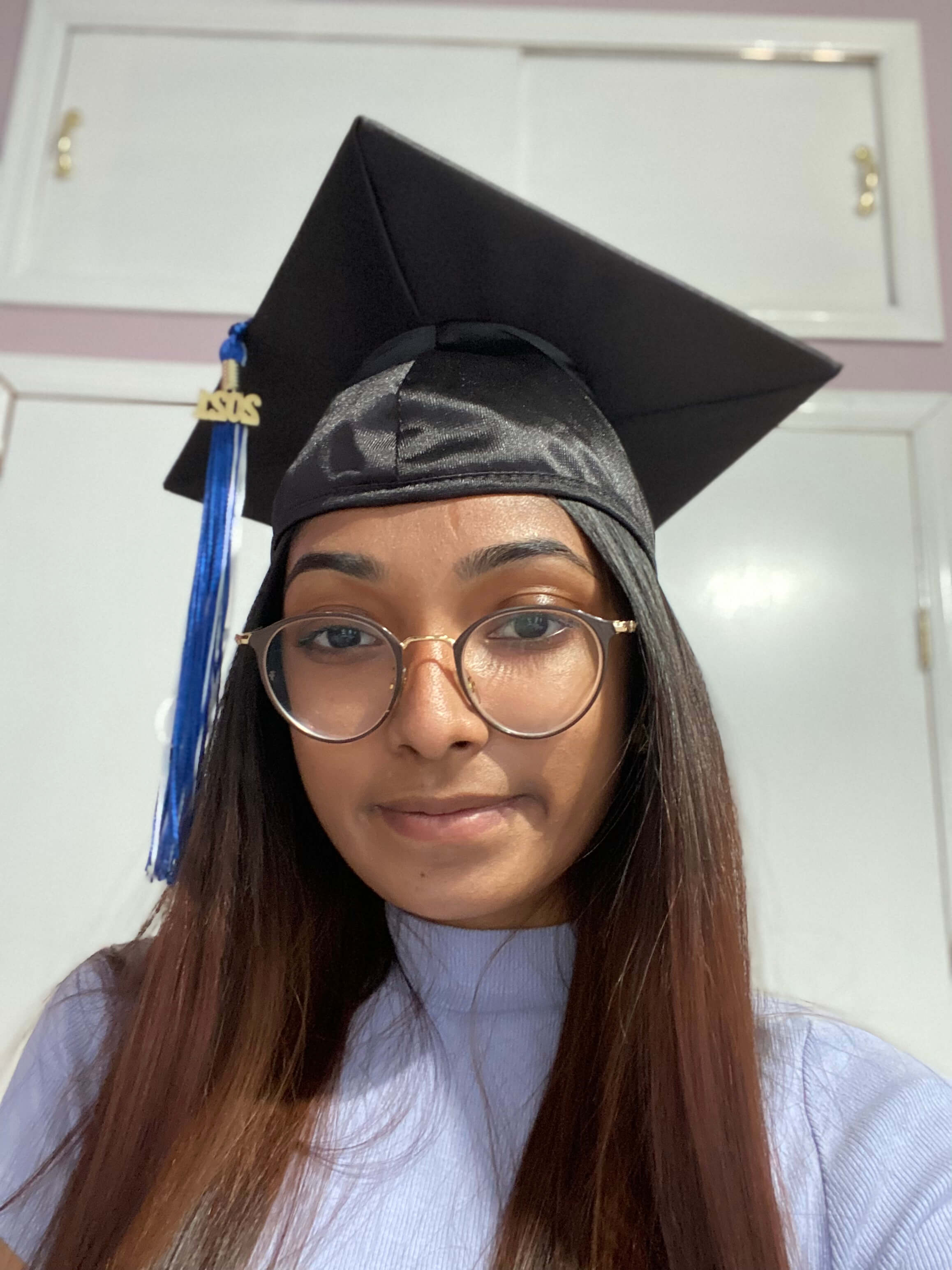 Image of Reea Persaud, QCC Commencement 2021