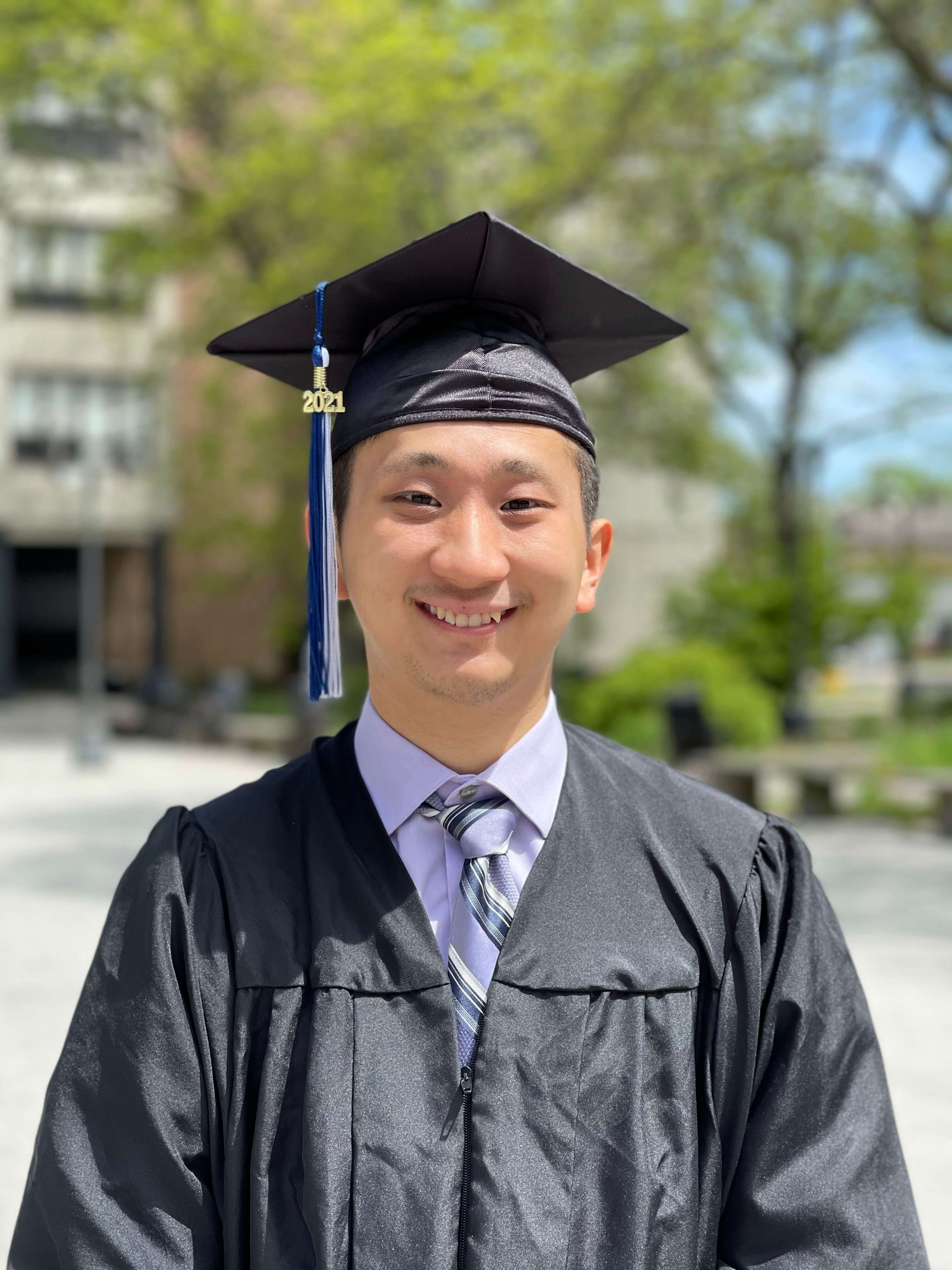 Image of Ryan Ng, QCC Commencement 2021