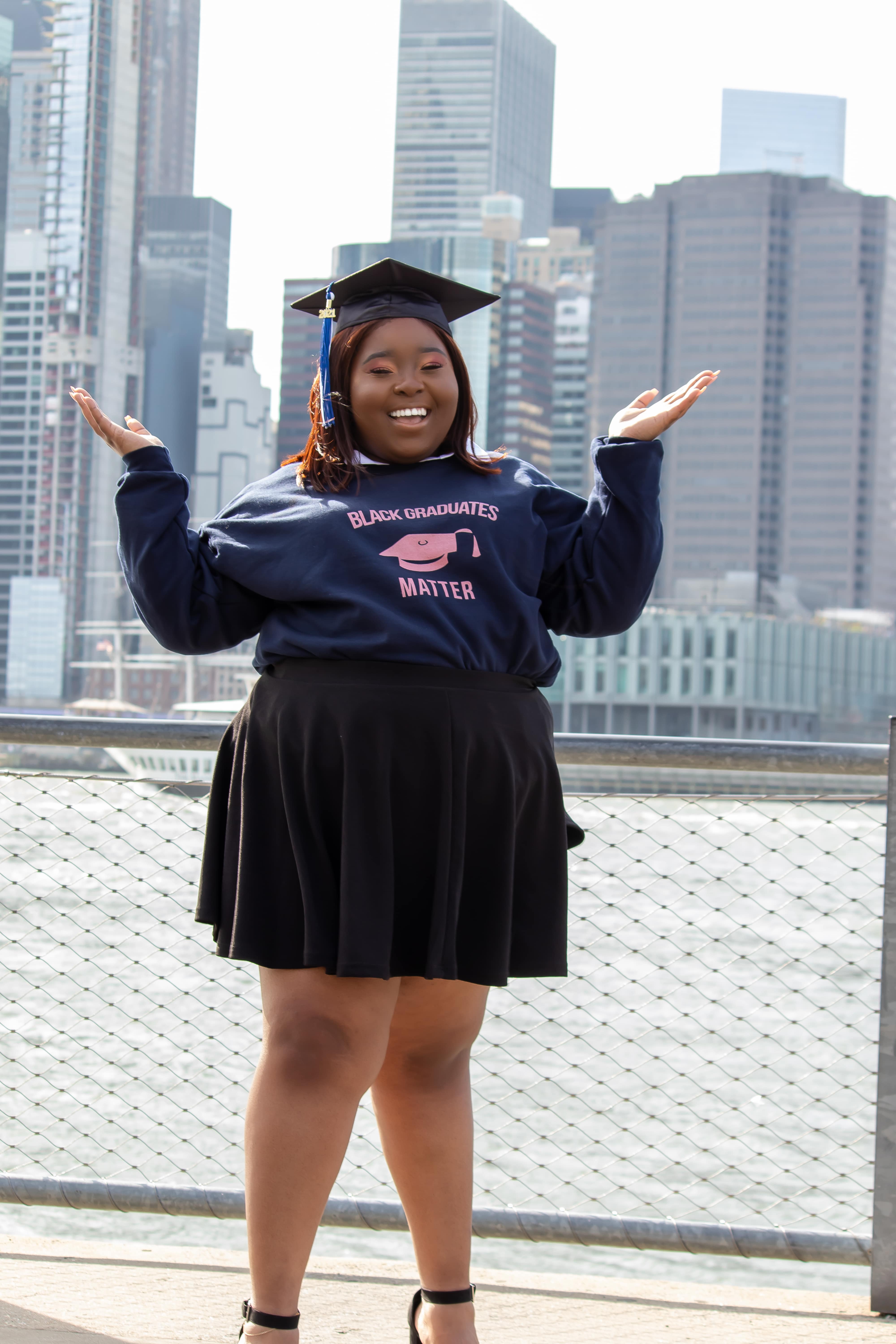 Image of Shamiah D. Walker, QCC Commencement 2021