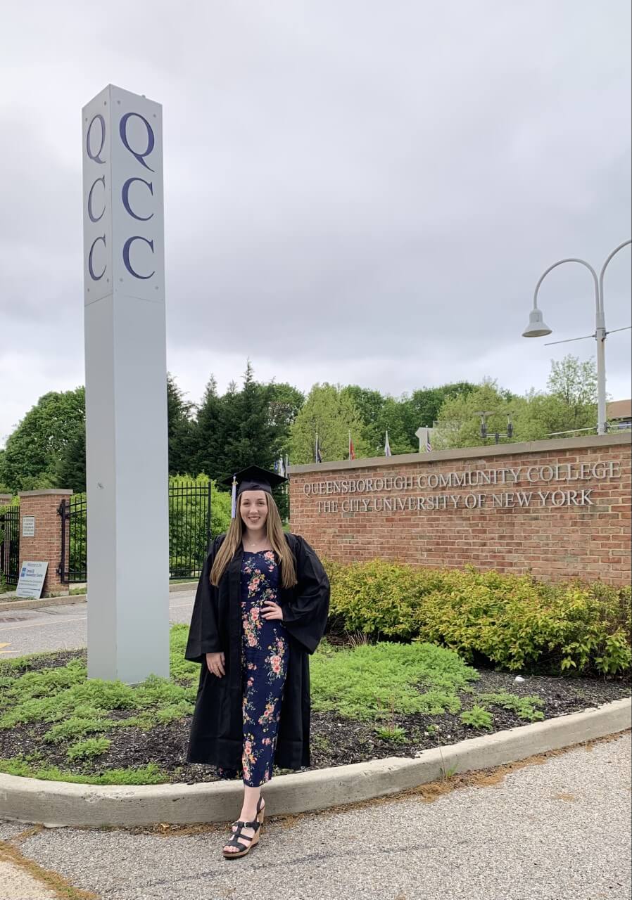 Image of Stephanie Barresi, QCC Commencement 2021