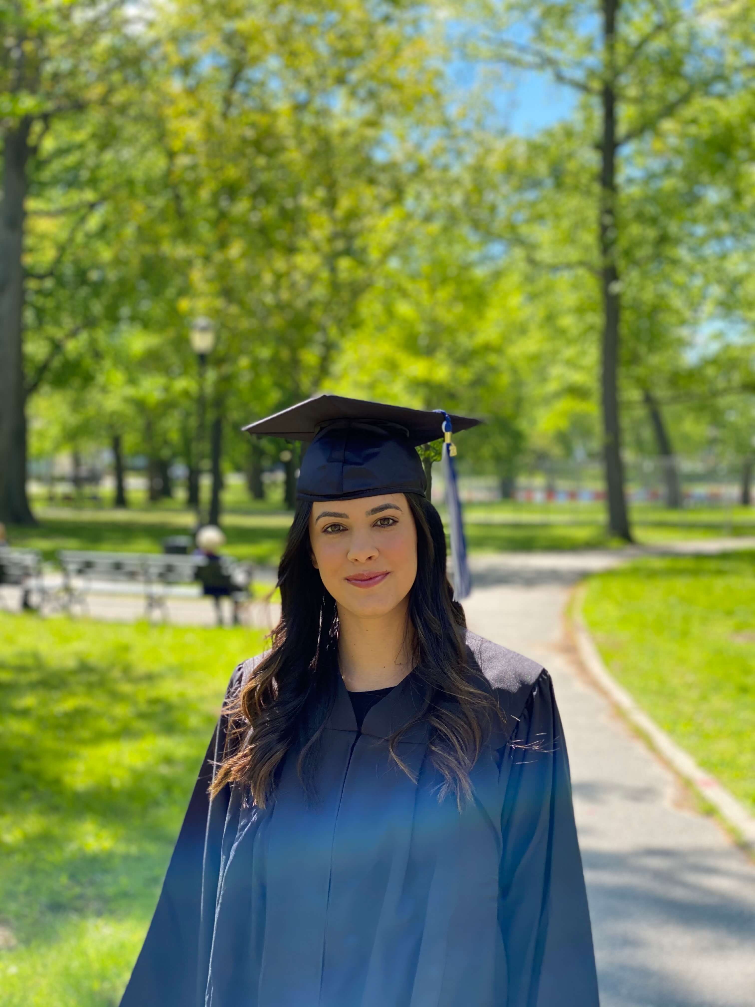 Image of Stephanie Moreira, QCC Commencement 2021