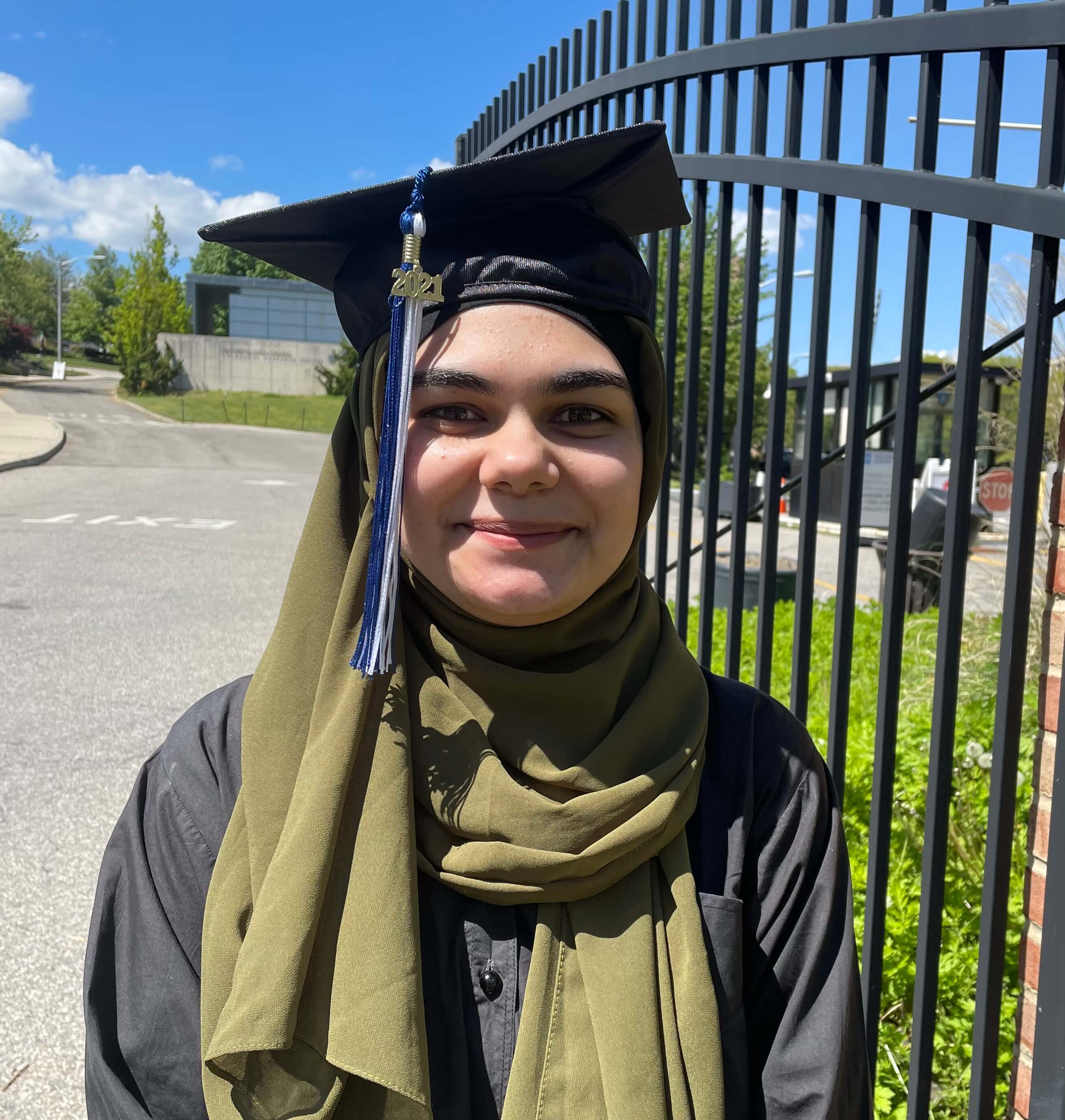 Image of Tahreem Ashraf, QCC Commencement 2021