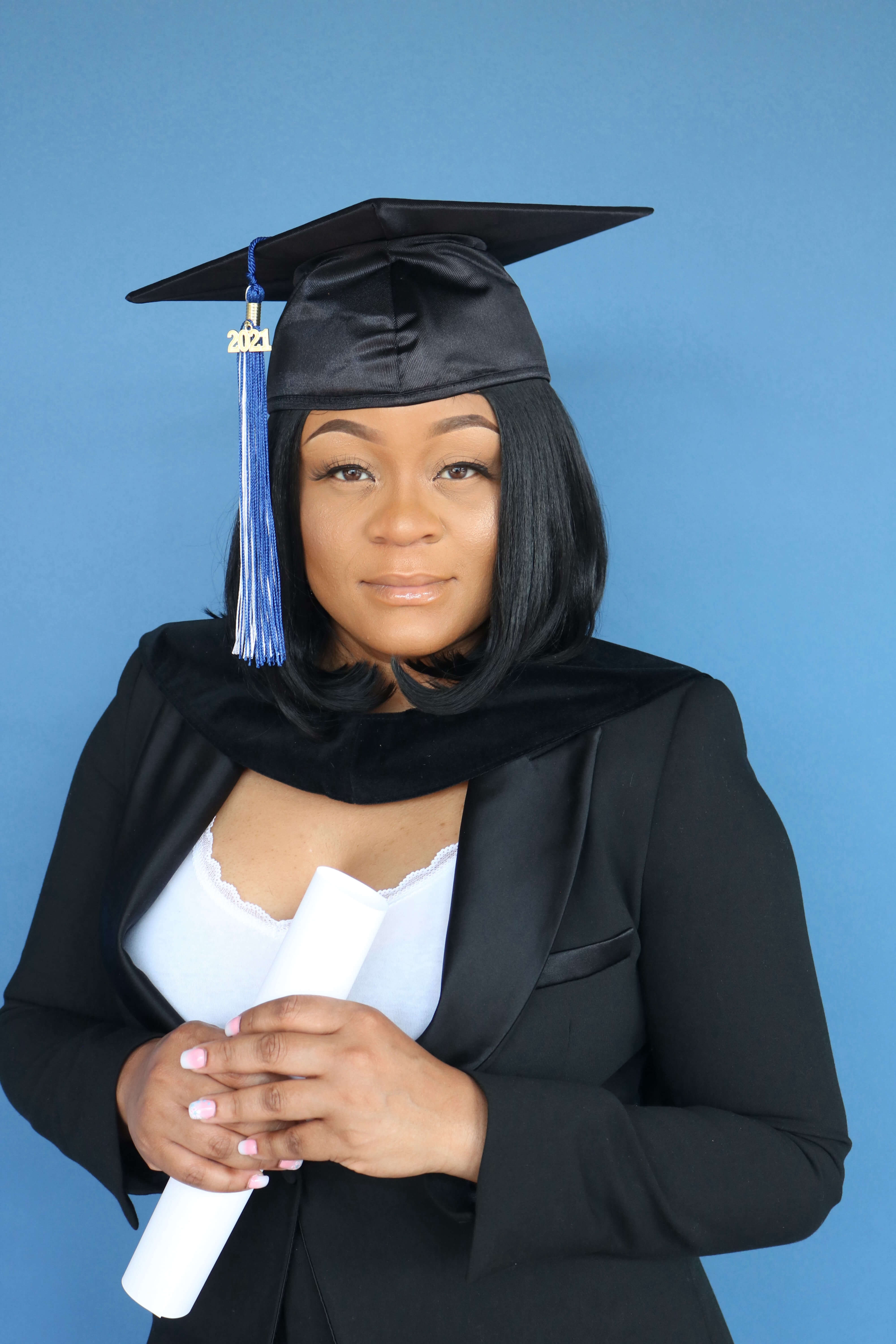 Image of Vernell Joseph, QCC Commencement 2021