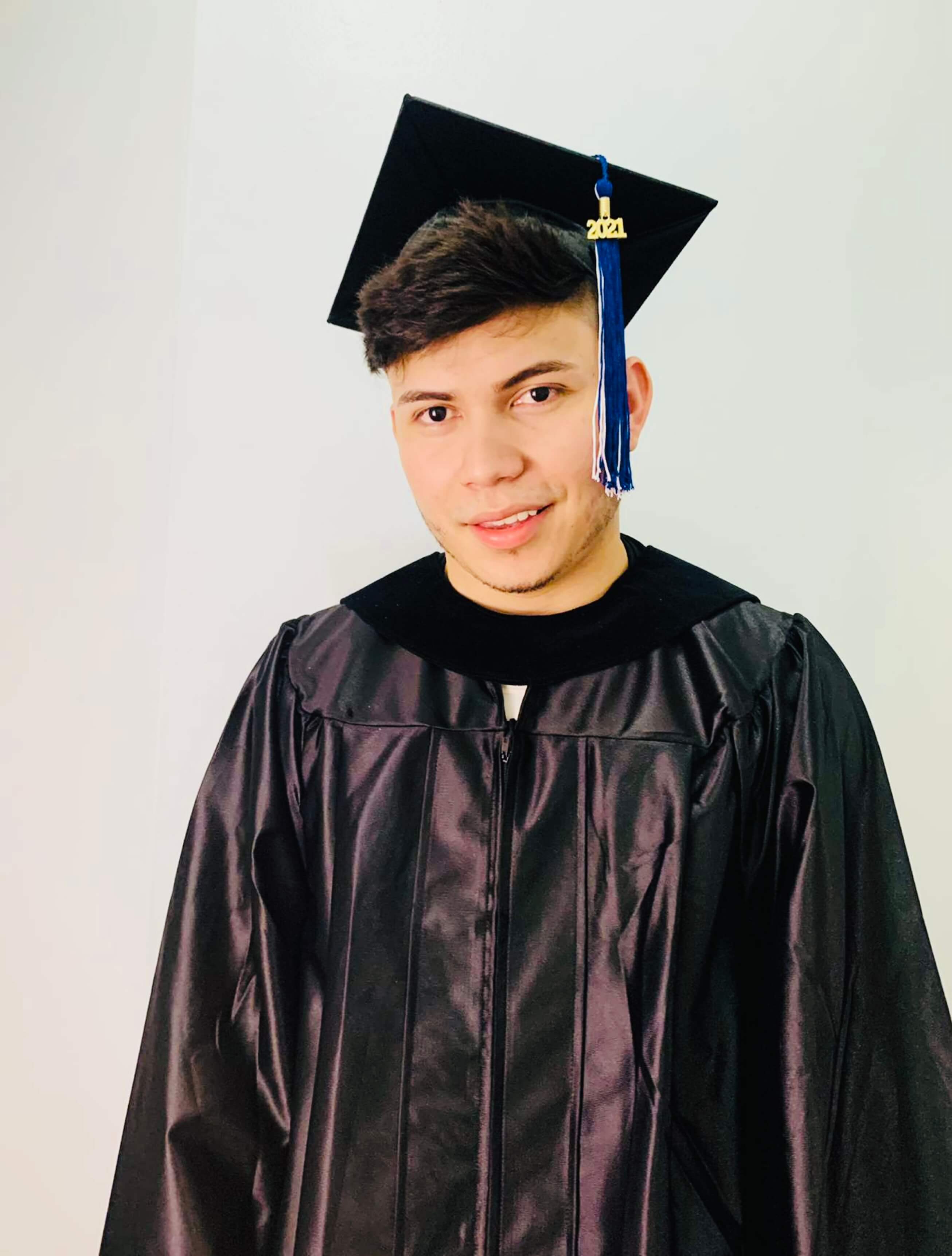 Image of Wilson J. Velasquez, QCC Commencement 2021