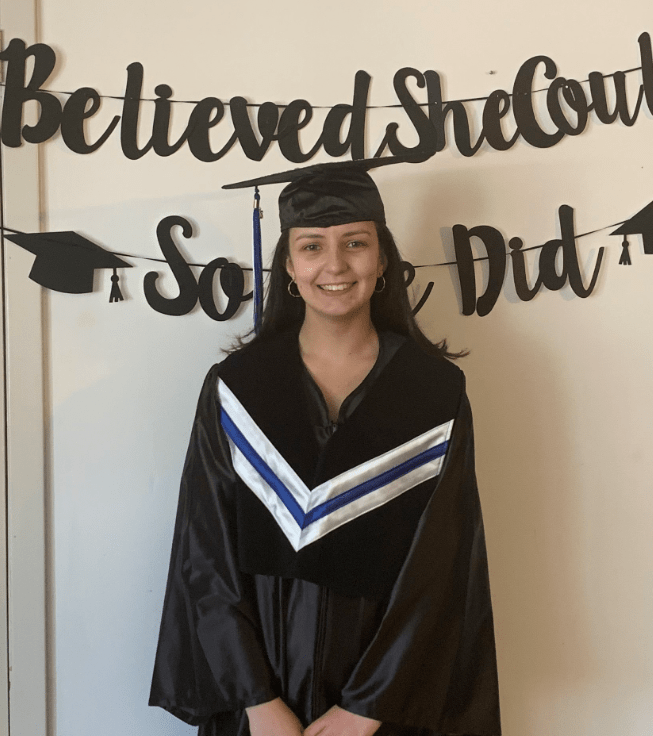 Image of Emily Desimone, QCC Commencement 2021