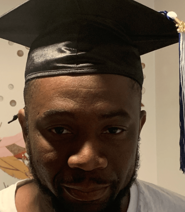 Image of Frankie Kuffuor, QCC Commencement 2021