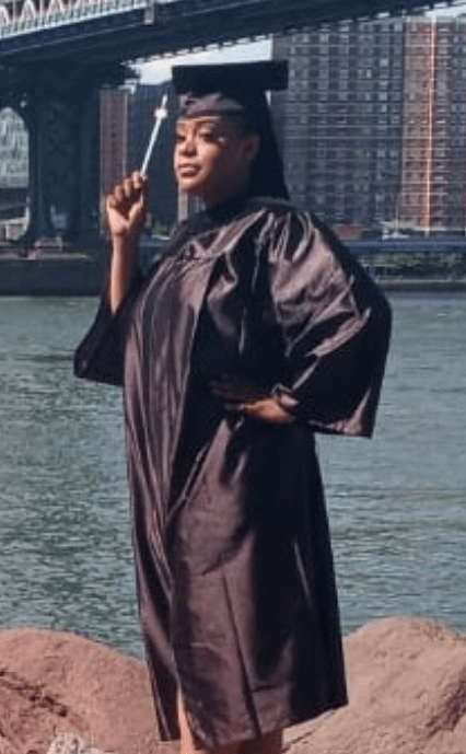 Image of Janelle A. Hayden, QCC Commencement 2021