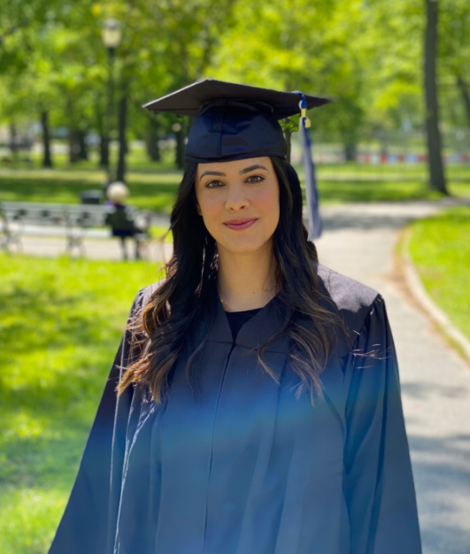 Image of Stephanie Moreira, QCC Commencement 2021