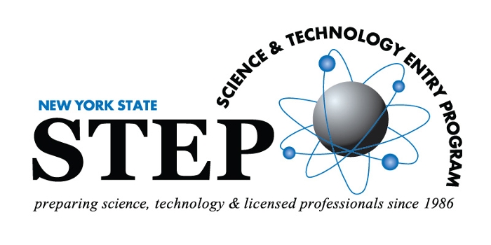 Queensborough Community College Science and Technology Entry Program horizontal layout logo