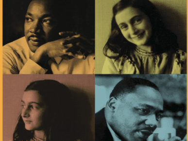 Dr. Martin Luther King Jr and Anne Frank