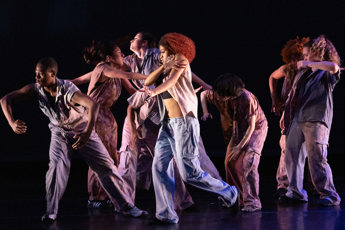 group of dancers